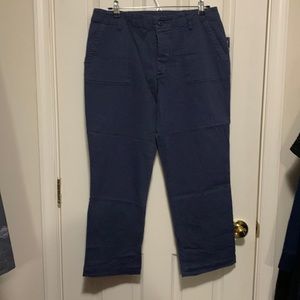 Lucky Brand navy blue khakis